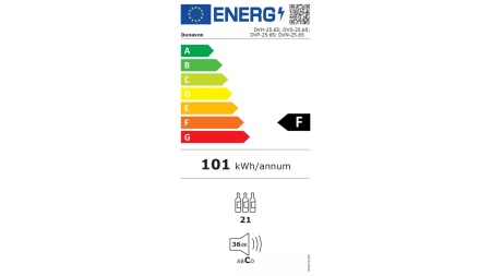 Винный шкаф  Dunavox DVN-25.65DB.TO встраиваемый в колонну